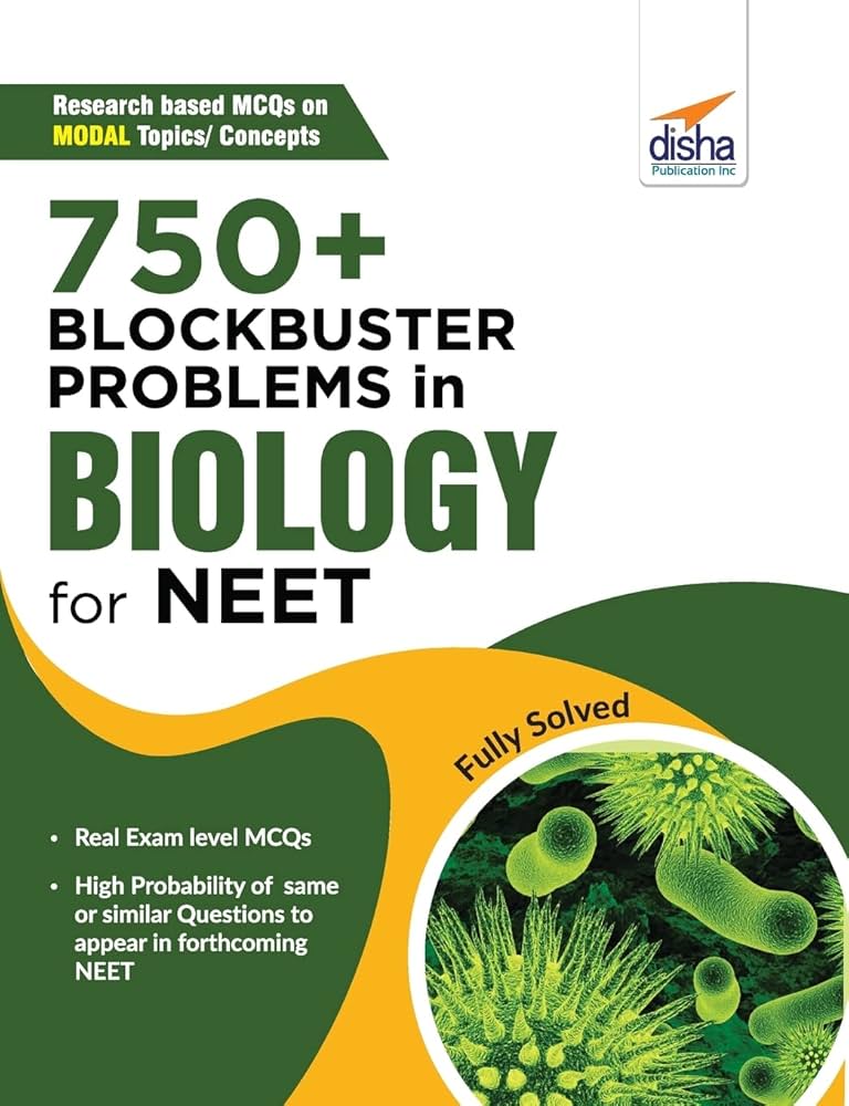 Download Disha 750+ Blockbuster Biology NEET 220 Paperback | 2025