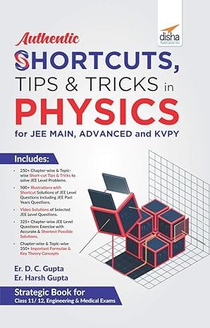 Download Disha Authentic SHORTCUTS, TIPS & TRICKS in PHYSICS for JEE Main, Advanced & KVPY