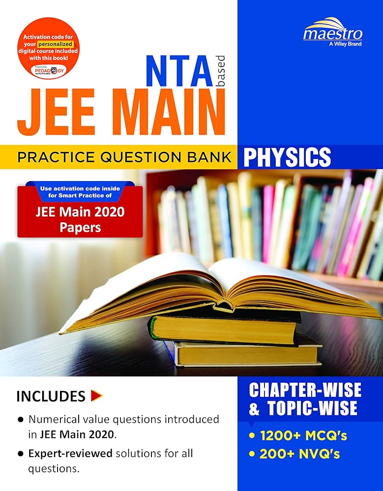 Download Wiley's NTA-based JEE Main Practice Question Bank Chapter-wise & Topic-wise, Physics 