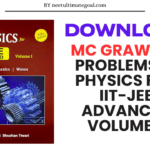  Download Mc Graw Hill Problems in Physics for IIT-JEE Advanced By Shashi Bhushan Tiwari | Volume 1