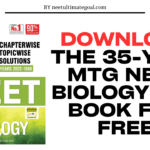 Download the 35-Year MTG NEET Biology PDF Book for Free