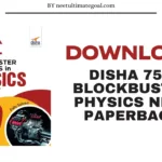 Download Disha 750+ Blockbuster Physics NEET 220 Paperback | 2025