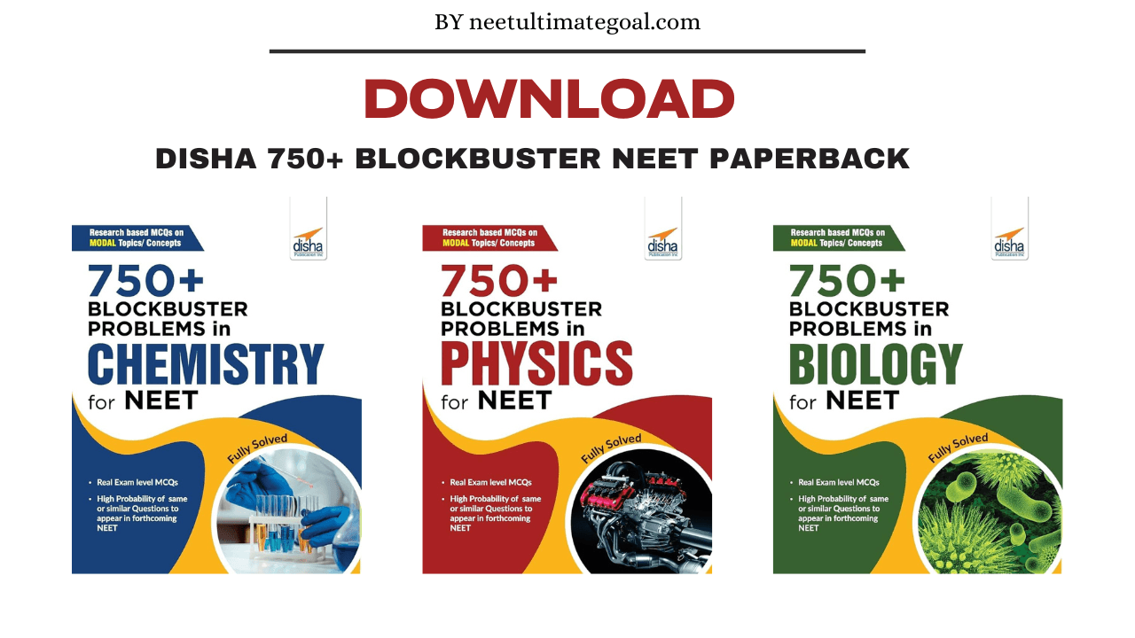 Download Disha 750+ Blockbuster NEET 2020 Paperback | 2025